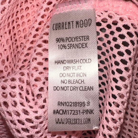 Dolls Kill See Thru Me Fishnet Top Blue, Pink, Brown, Wine - Picture 16 of 16